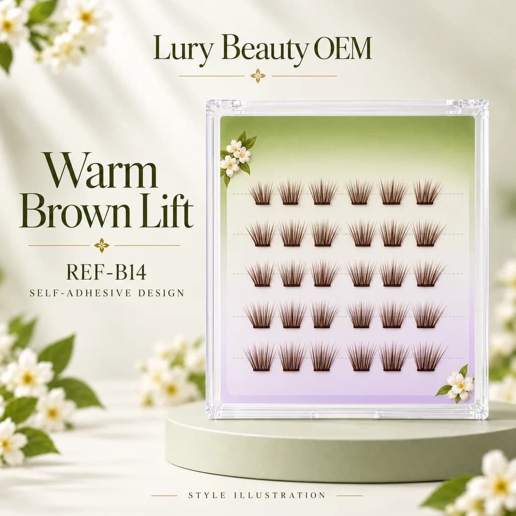 REF-B14 Warm Brown Lift original concept illustration, not a factory sample photograph