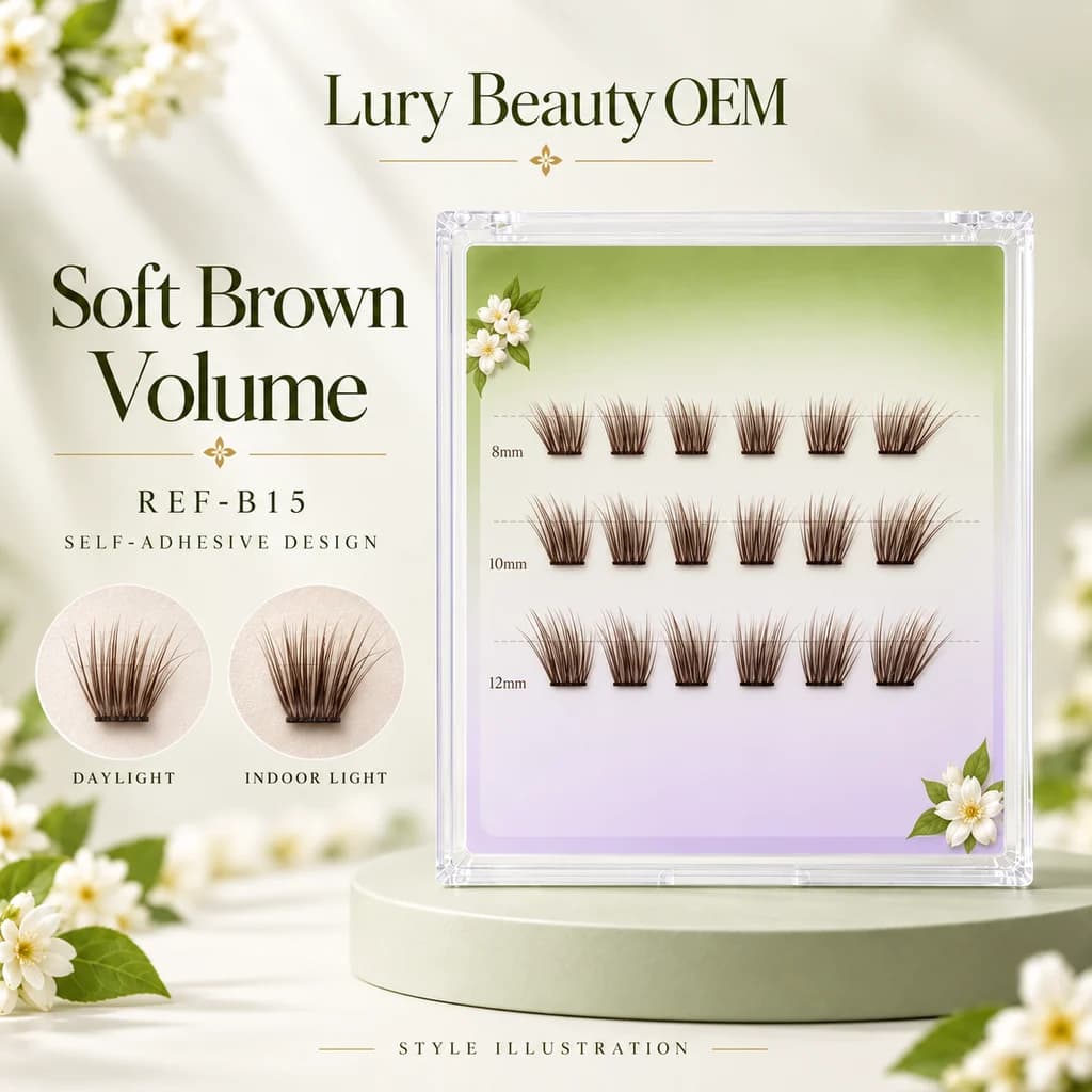 REF-B15 Soft Brown Volume original concept illustration, not a factory sample photograph