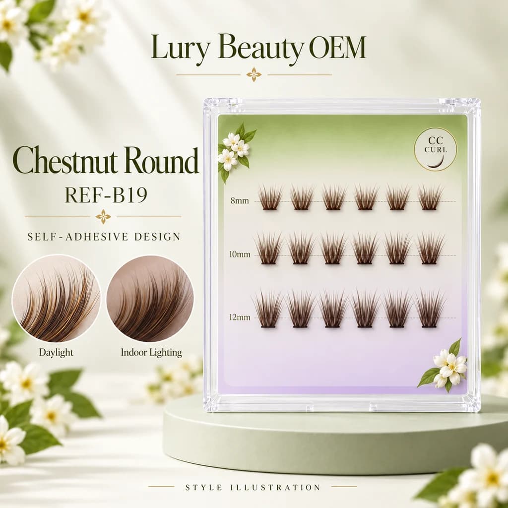 REF-B19 Chestnut Round original concept illustration, not a factory sample photograph