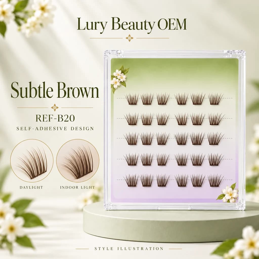 REF-B20 Subtle Brown original concept illustration, not a factory sample photograph