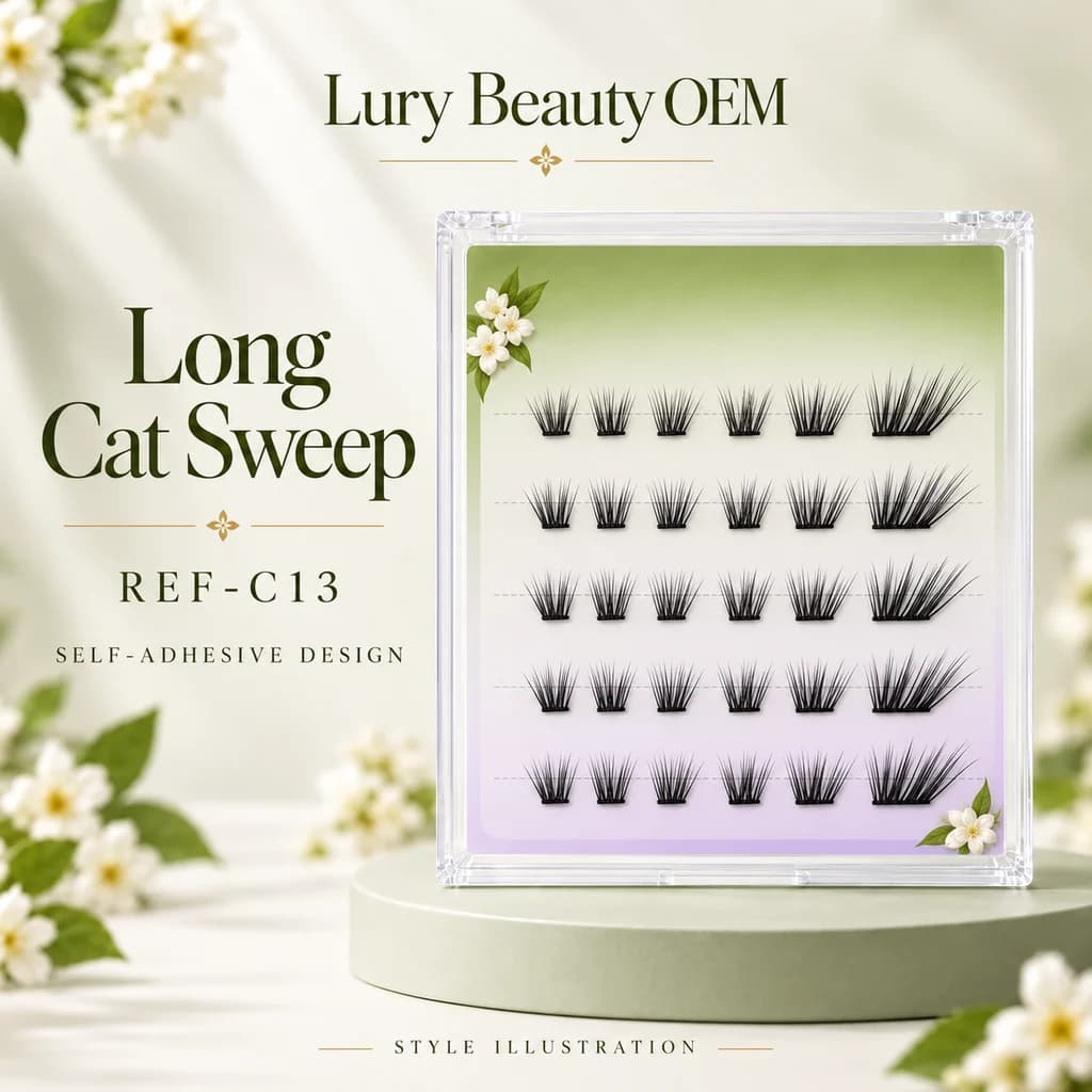 REF-C13 Long Cat Sweep original concept illustration, not a factory sample photograph