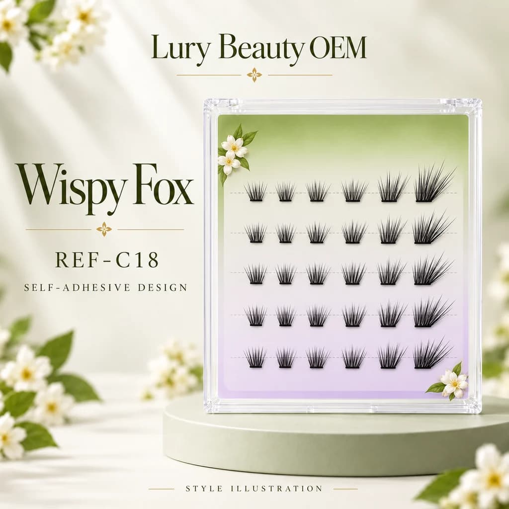 REF-C18 Wispy Fox original concept illustration, not a factory sample photograph