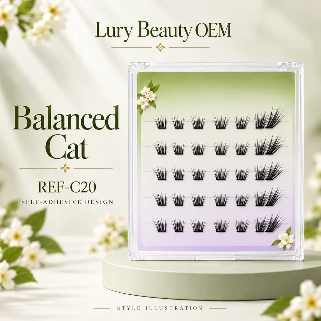 REF-C20 Balanced Cat original concept illustration, not a factory sample photograph