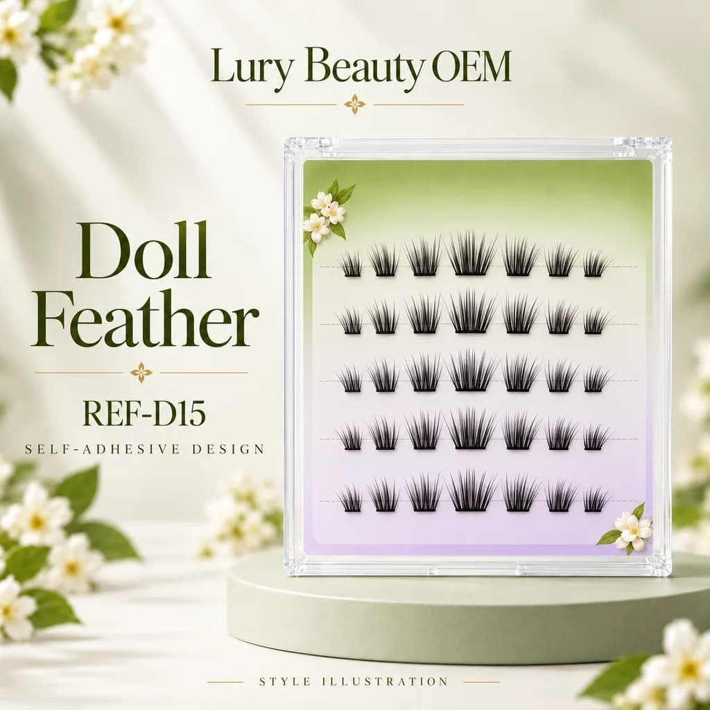 REF-D15 Doll Feather original concept illustration, not a factory sample photograph