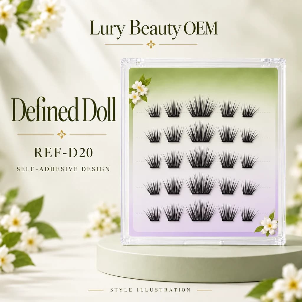 REF-D20 Defined Doll original concept illustration, not a factory sample photograph