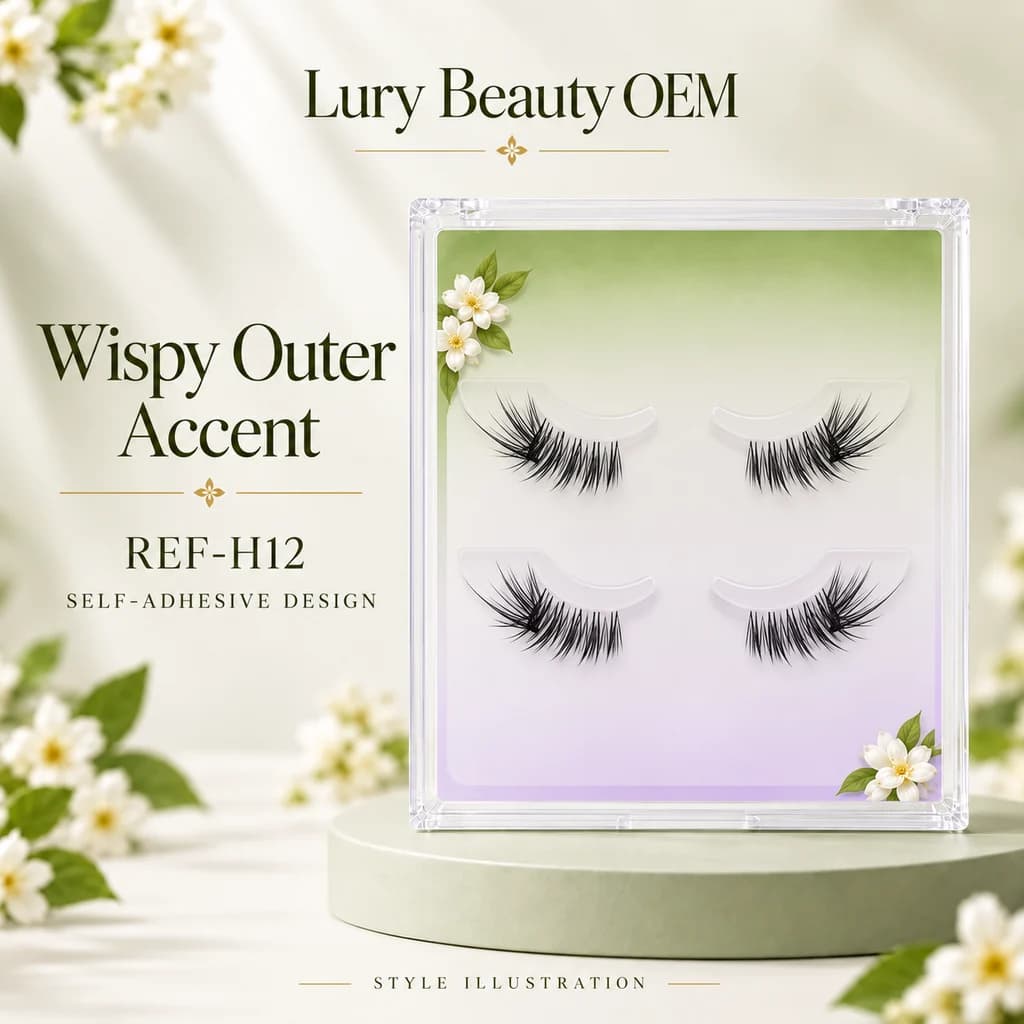 REF-H12 Wispy Outer Accent original concept illustration, not a factory sample photograph