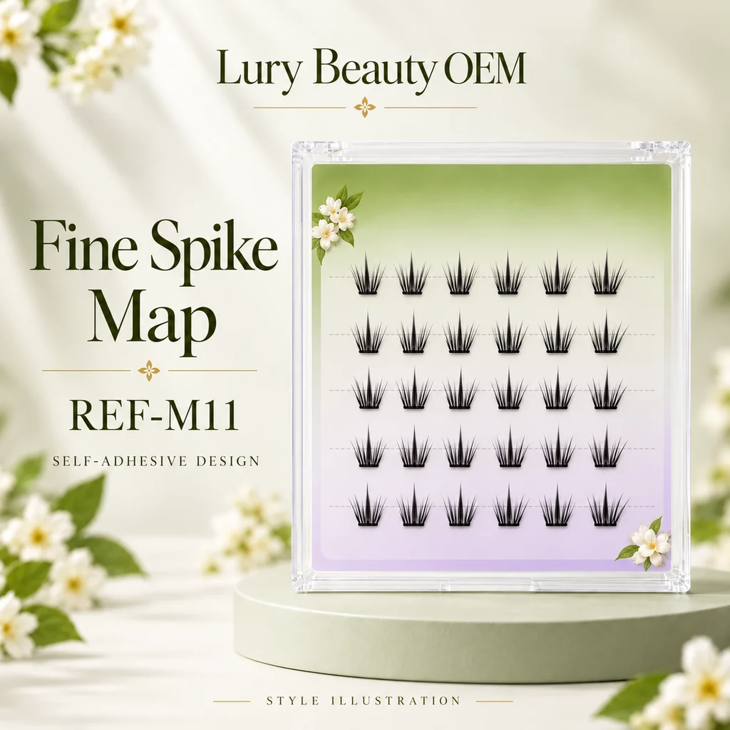 REF-M11 Fine Spike Map original concept illustration, not a factory sample photograph