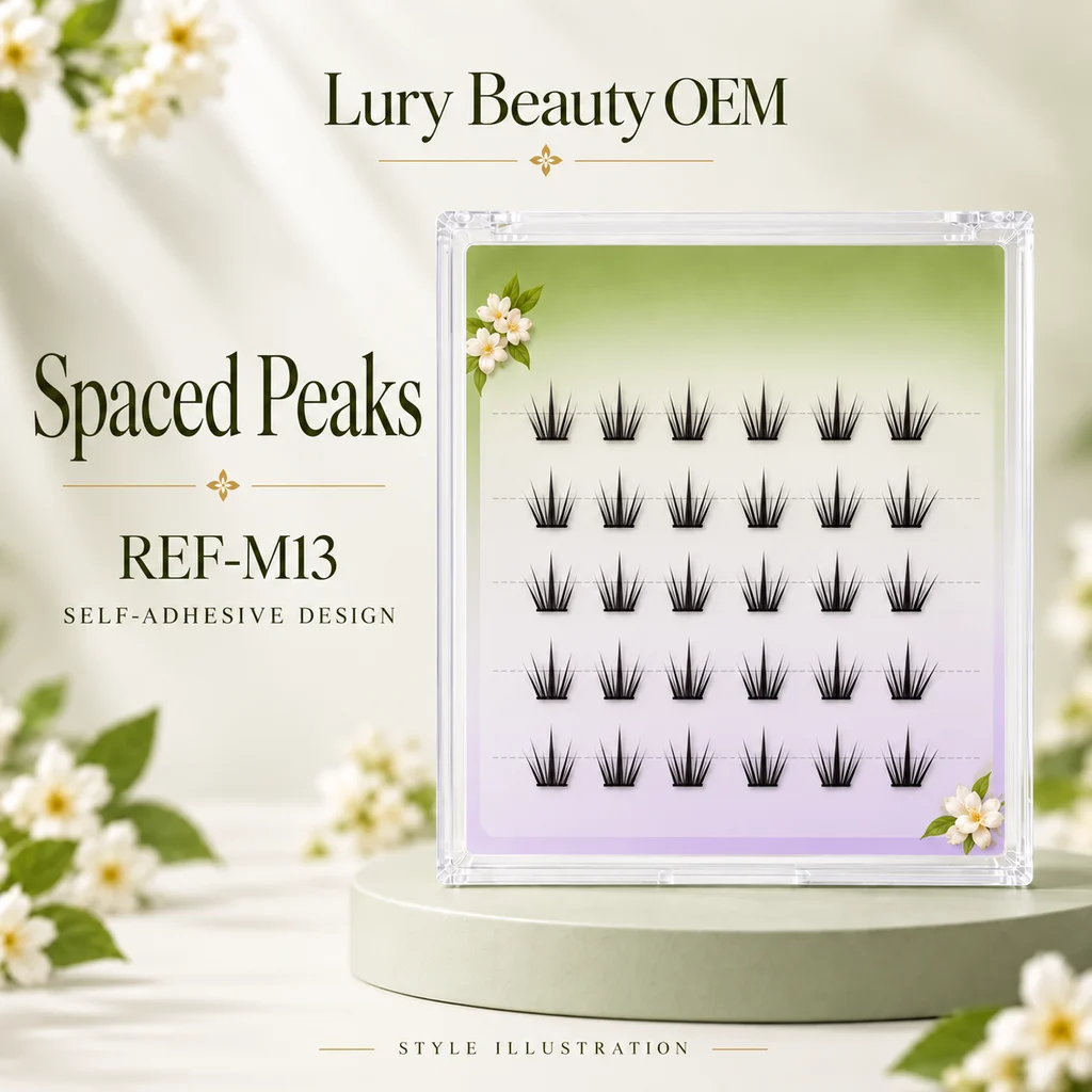 REF-M13 Spaced Peaks original concept illustration, not a factory sample photograph