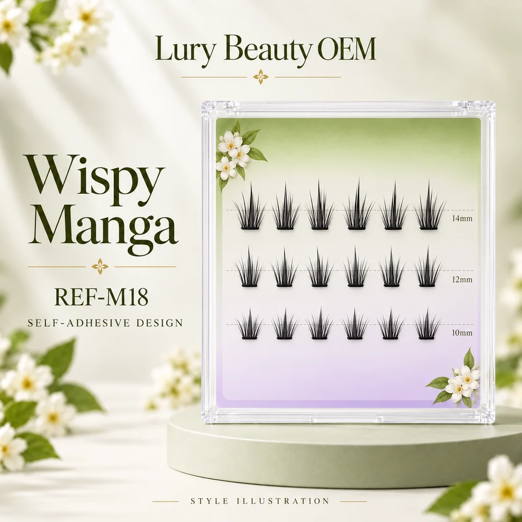 REF-M18 Wispy Manga original concept illustration, not a factory sample photograph