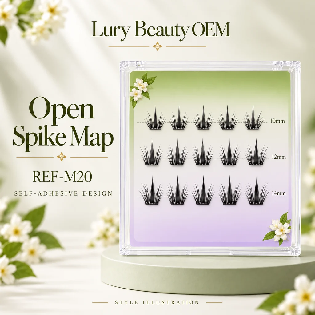 REF-M20 Open Spike Map original concept illustration, not a factory sample photograph