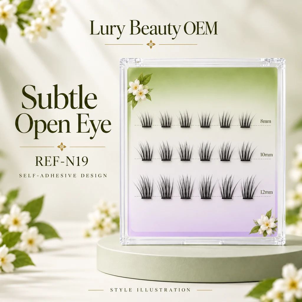 REF-N19 Subtle Open Eye original concept illustration, not a factory sample photograph