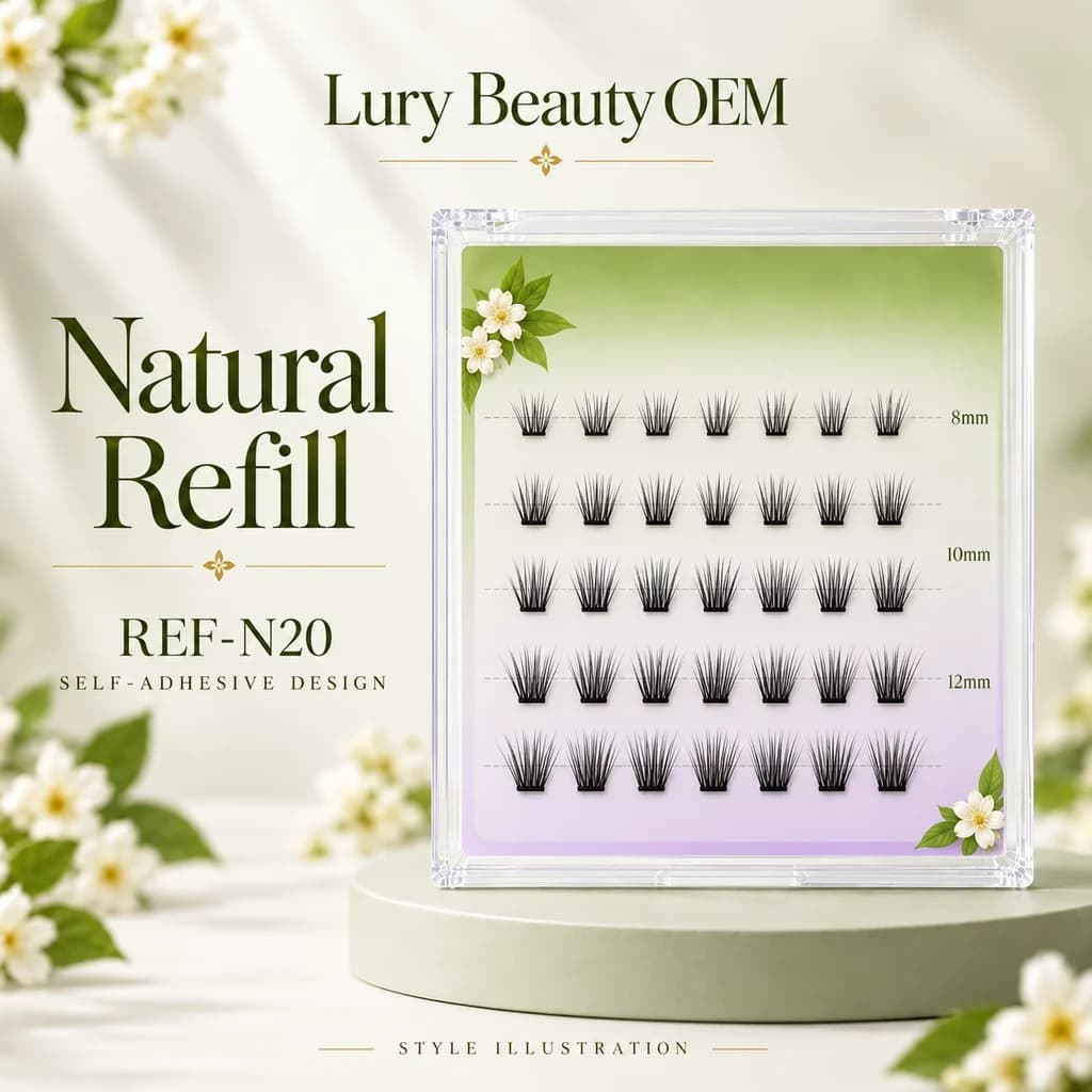 REF-N20 Natural Refill original concept illustration, not a factory sample photograph