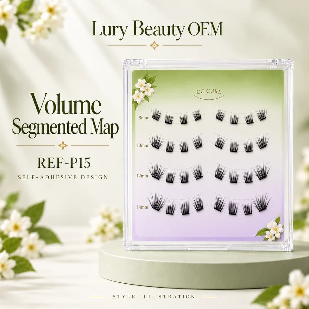 REF-P15 Volume Segmented Map original concept illustration, not a factory sample photograph