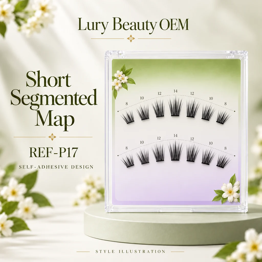 REF-P17 Short Segmented Map original concept illustration, not a factory sample photograph