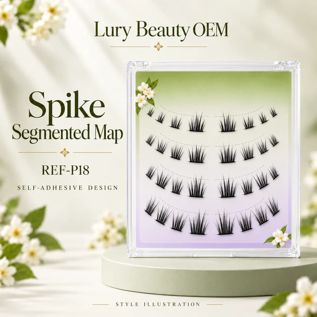 REF-P18 Spike Segmented Map original concept illustration, not a factory sample photograph
