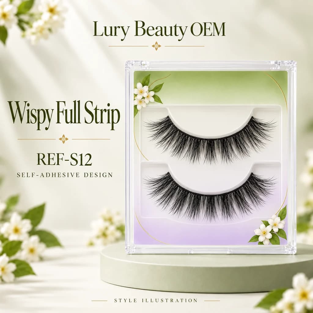 REF-S12 Wispy Full Strip original concept illustration, not a factory sample photograph