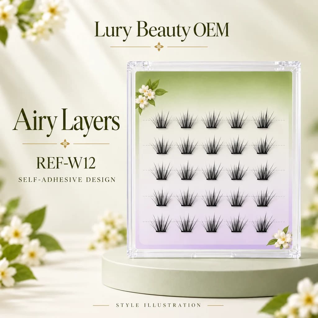 REF-W12 Airy Layers original concept illustration, not a factory sample photograph