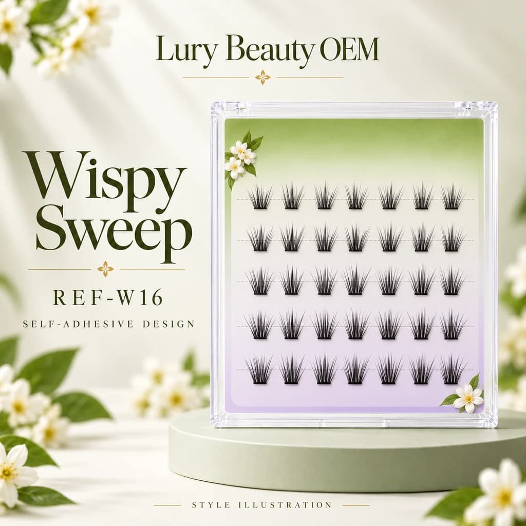 REF-W16 Wispy Sweep original concept illustration, not a factory sample photograph