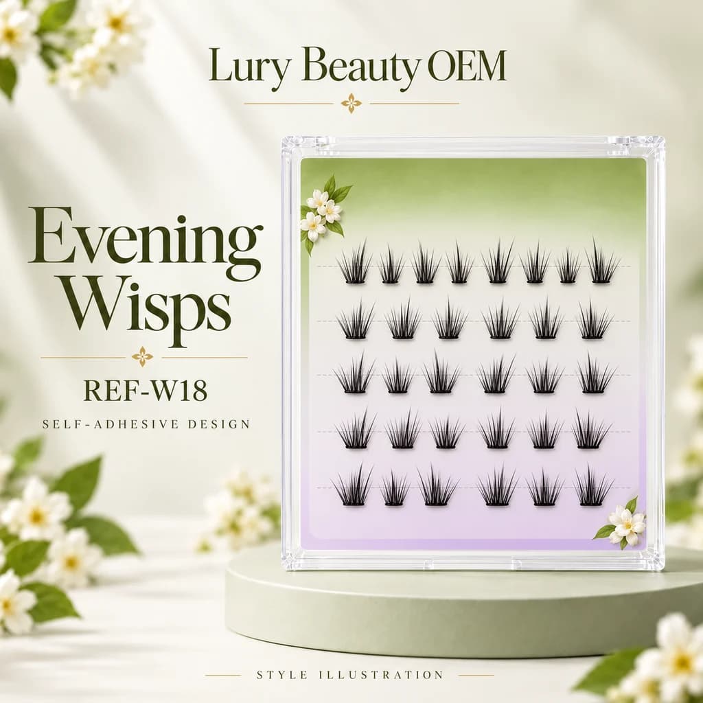 REF-W18 Evening Wisps original concept illustration, not a factory sample photograph